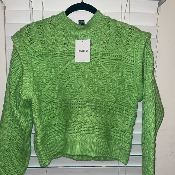 NWT Forever 21 Apple Green or Bright White $12 per or $20/both - Picture 2 of 7